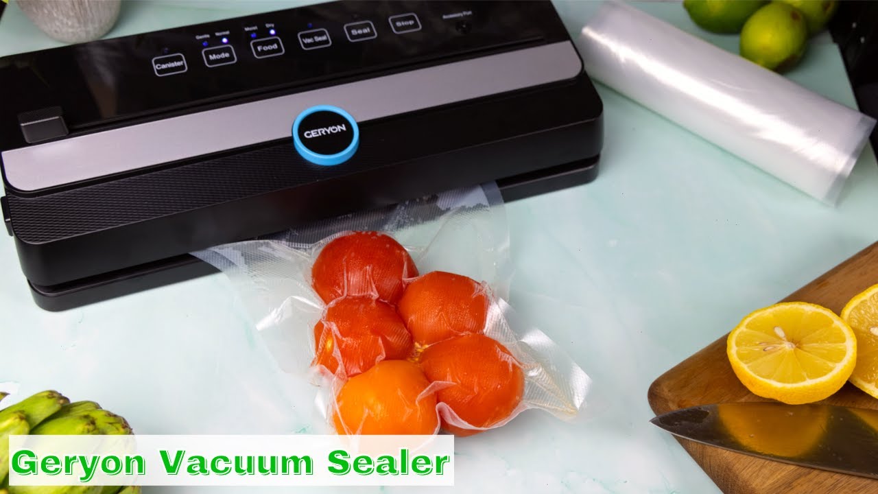 Keep Your Food Fresh With A ''GERYON'' Vacuum Sealer / How to Use it ! 