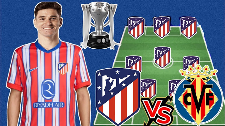 Atletico Madrid Vs Villarreal • XI With Alvarez, Normand, Sorloth 😍 Atletico Madrid Vs Villarreal ⚽✅