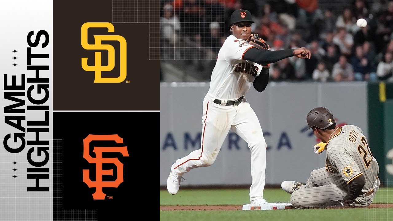 Padres vs. Giants Highlights (9/25/23) | MLB Highlights