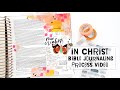 Mixed Media Bible Journaling | In Christ Daily Scripture Cards