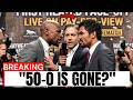 Floyd Mayweather and Manny Pacquiao HEATED Face Off! (Is The 50-0 Record In Danger?)
