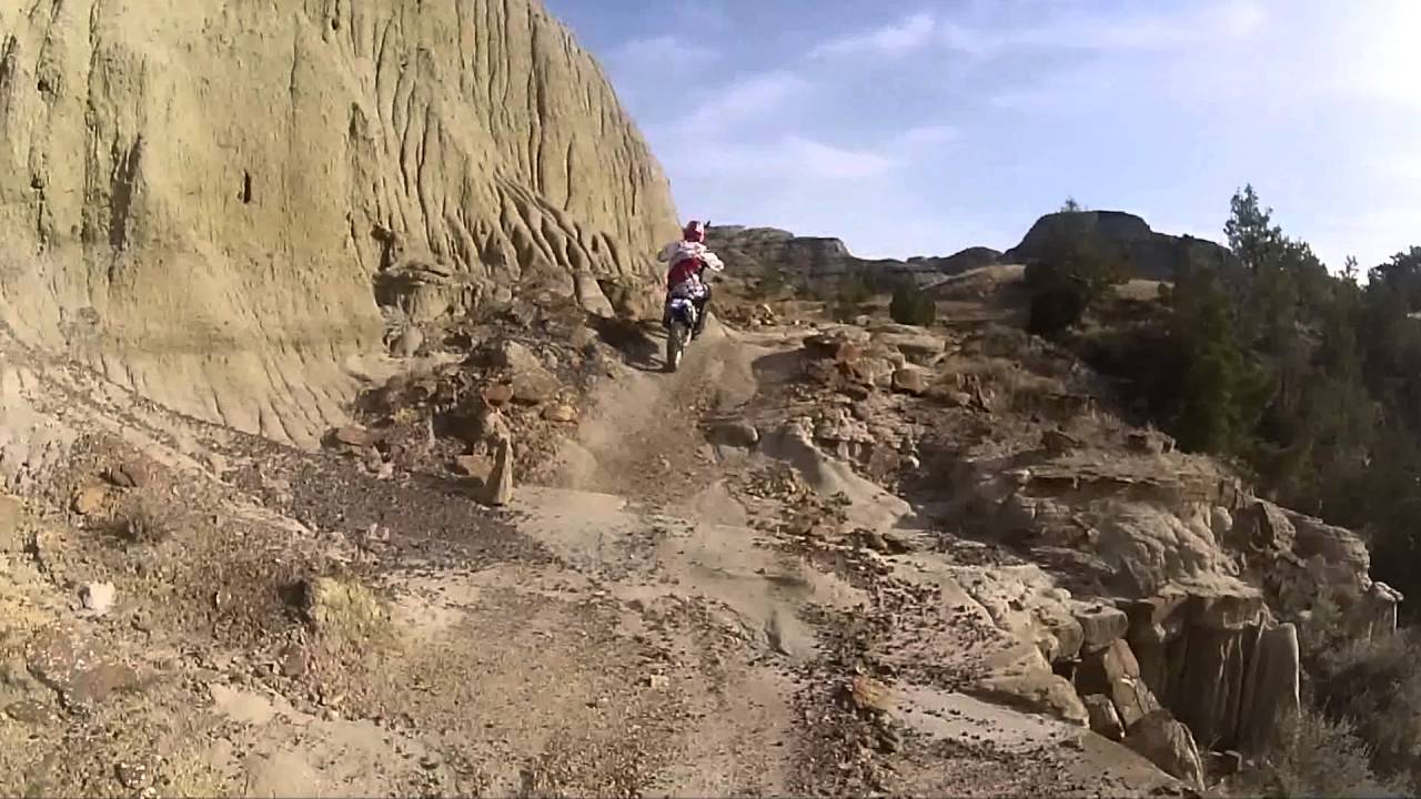 Dirt Bikes in Montana Badlands YouTube