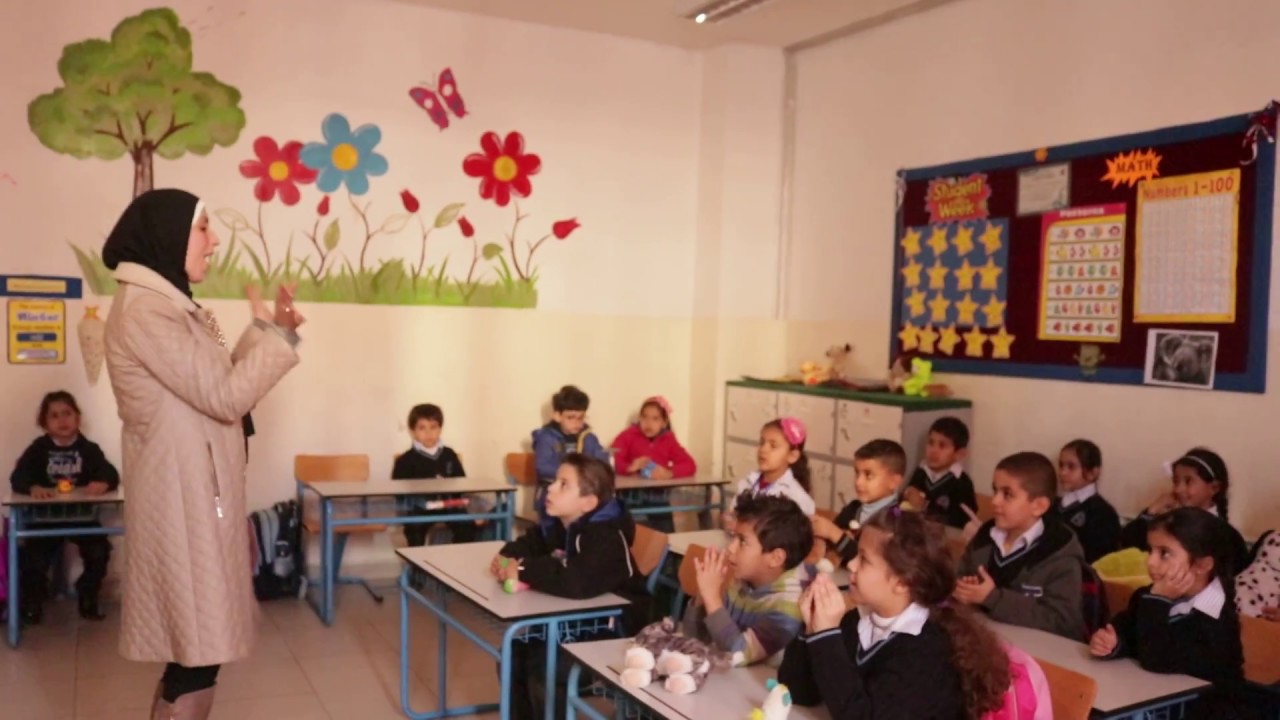 خلال حصة اللغة الفرنسية - مدارس أكاديمية ريتال الدولية