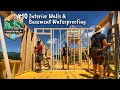 Interior Wall Framing and Basement Waterproofing | Building The Nantahala Retreat #10