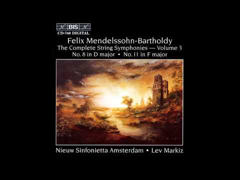Felix Mendelssohn : String Symphony No. 11 in F major (1823)