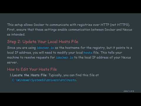 Resolving Docker Image Push Error 405 to Nexus Registry
