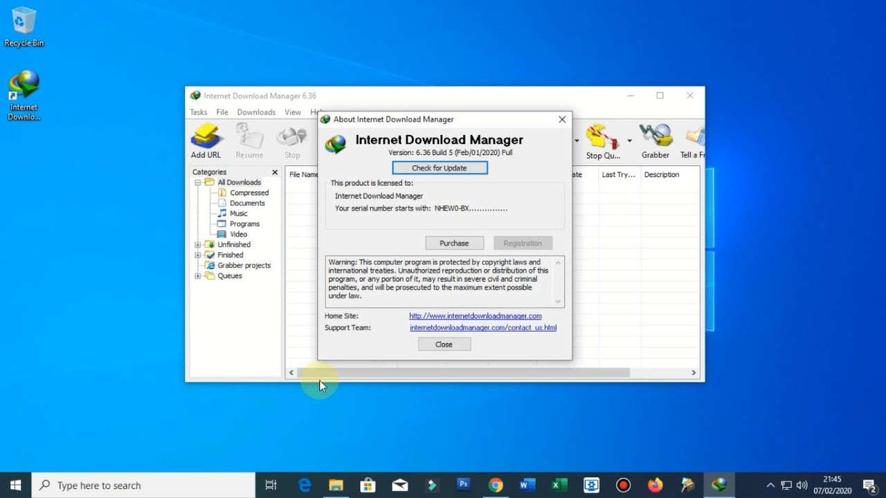 Cara Install Internet Download Manager Pro 2020 - YouTube