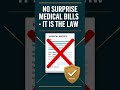 Since 2022, the No Surprises Act makes it ILLEGAL to bill you out-of-network rates at an in-network