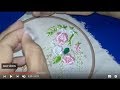 Novidade que você nunca viu Rosa Puf - hand embroidery 🖤 embroidered