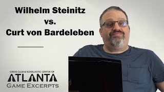 Thumbnail for Steinitz vs von Bardeleben 1895 || Game Excerpts with GM Ben Finegold