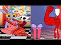 Top 8 Memes | ( SUS Jax x Gangle ?! ) - The Amazing Digital Circus Animations