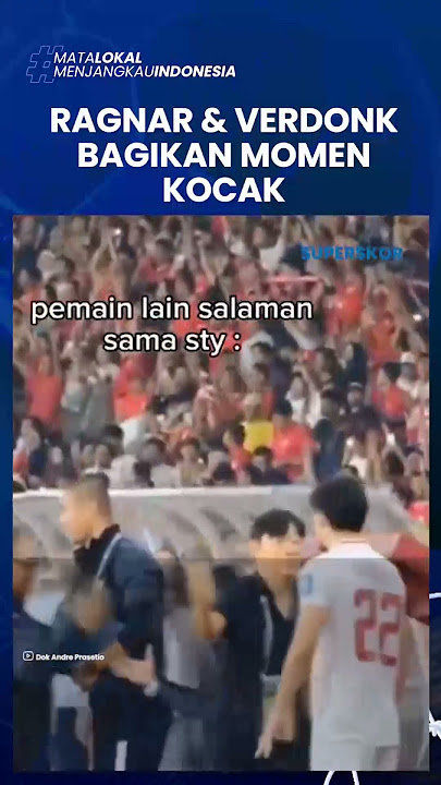 Bagikan Momen Kocak Bersama Calvin Verdonk, Ragnar Oratmangoen Kena Keplak Shin Tae-yong #timnas