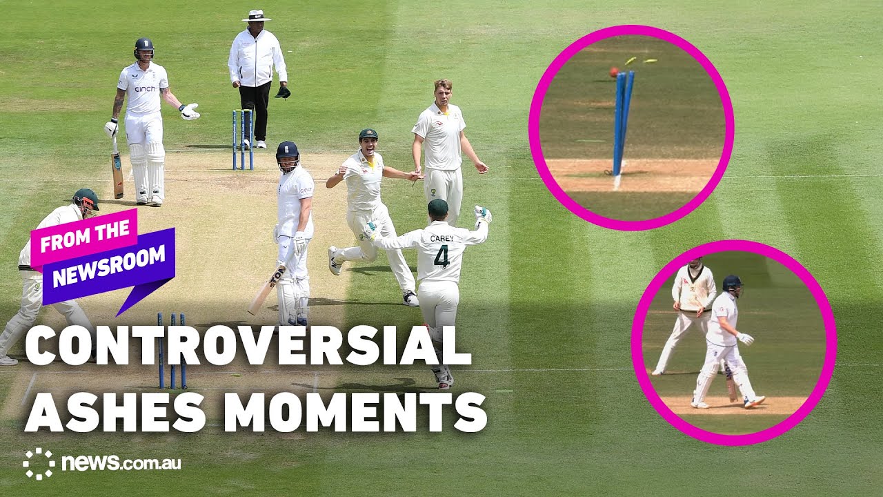 The most controversial Ashes moments of all time | From The Newsroom