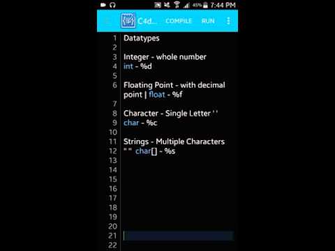 Data Types in