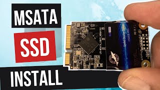 How to install a mSATA SSD in a Desktop Computer