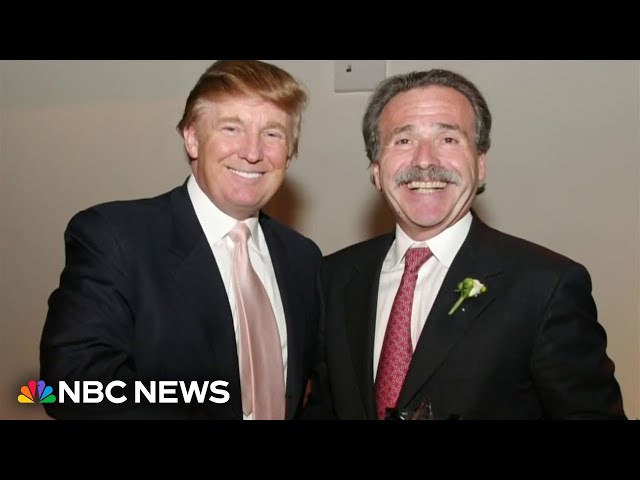 David Pecker testifies about his relationship with Trump at hush money trial