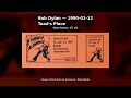 Bob Dylan - 1990-01-12 - Toad's Place, New Haven, CT, US