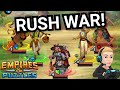 Top 10 Alliance Wars - Rush Attack - Praetorian Guardians vs CHAT  - Empires &amp; Puzzles