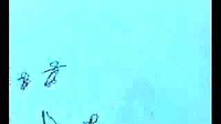 Oldschool Halfpipe Skateboarding Flipbook Animation