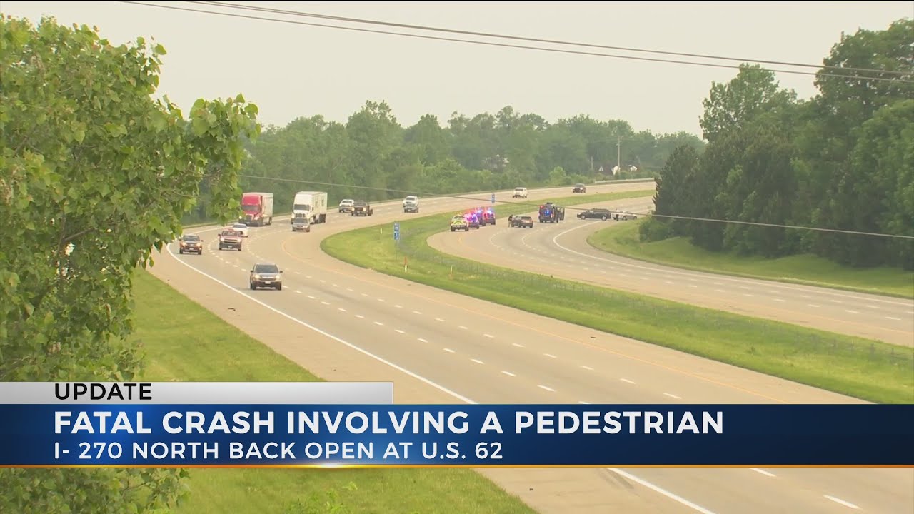 Pedestrian killed in southwest Columbus crash - YouTube