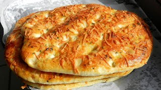 CHICKEN POTATO CHEESE Flatbread Easy Delicious!