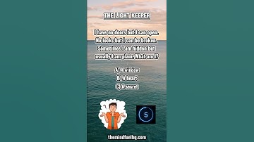 The Light Keeper, Can You Solve This Mind-Bending Riddle? #riddlechallenge  #quiz #brainteaser