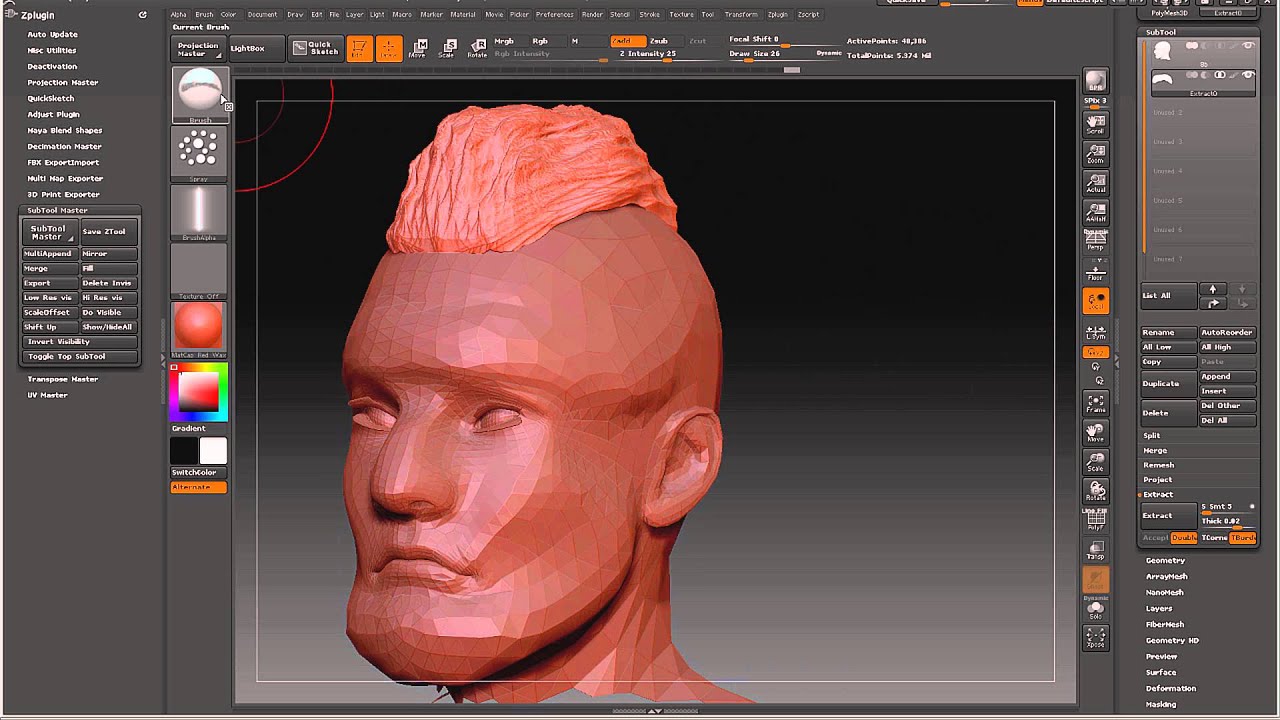 using a character creator vs zbrush