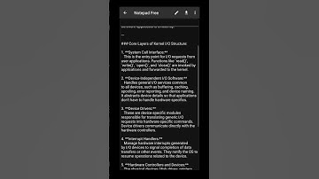 Kernel I/O Structure in Operating System | Deep Dive Explanation for Beginners