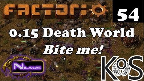 Factorio 0.15 Death World - E54 - This is the end...