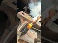 Teknik pemasangan gagang golok #shorts