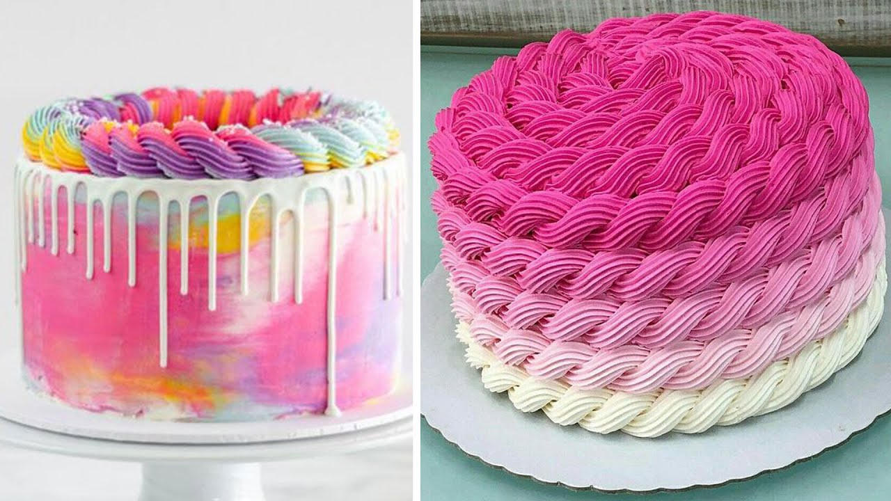 Amazing Cake Decorating Recipe | So Tasty Cake | Satisfying Cake ...