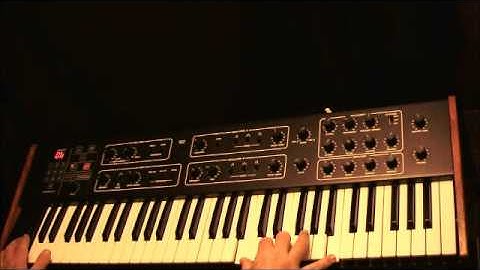 Sequential Circuits Prophet 600 First Demo