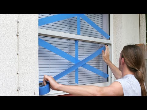 چگونه شیشه و پنجره های خانه را ایمن کنید