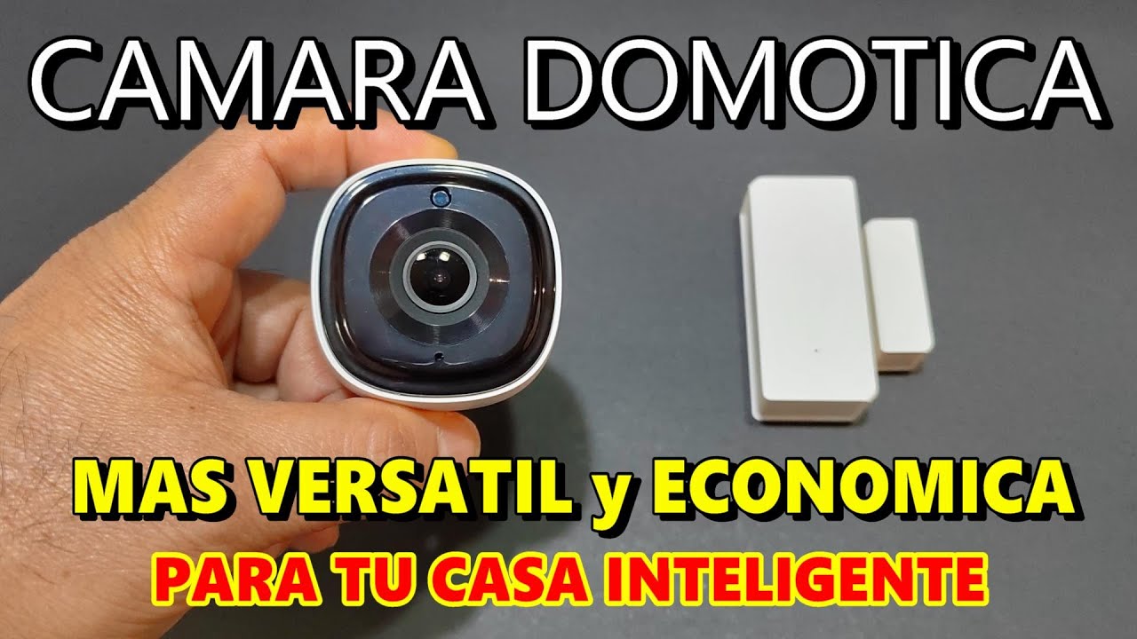 mimar Melódico político ✓ LA CAMARA DE SEGURIDAD DOMOTICA MAS VERSATIL y ECONOMICA PARA TU CASA  INTELIGENTE SONOFF CAM SLIM - YouTube