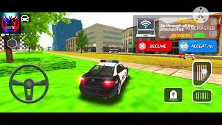 Gameplay simulator mobil polisi AS di Android 🚗🚨 mengemudi ke game simulasi screenshot 4