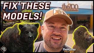 I Went to the Zoo to See Grizzly, Lion & CotW’s Most Wanted REMASTERS | theHunter Call of the Wild