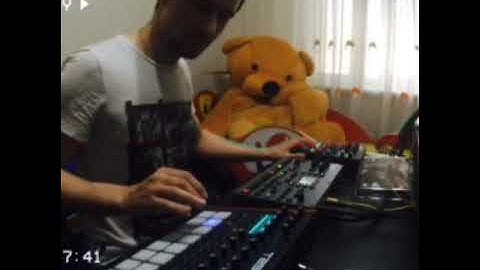 The train octatrack mk2 & DSI tempest & Digiton