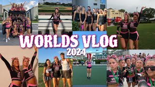 CHEERLEADING WORLDS 2024 VLOG