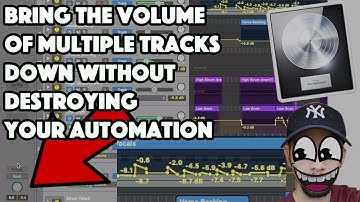 LOWER THE VOLUME of your MIX without REMOVING YOUR AUTOMATION