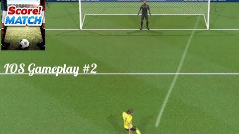 Score! Match IOS Gameplay #2 First Penalty Shootout