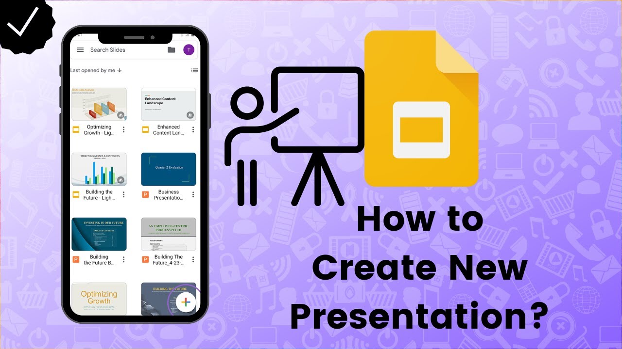 How to Create New Presentation in Google Slides? YouTube