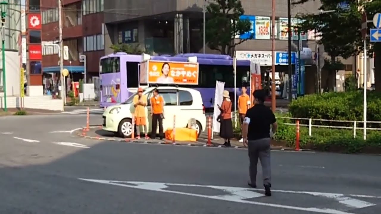 参政党　八柱駅前　なかやめぐ　街頭演説〈一部のみ〉(2025/7/5)