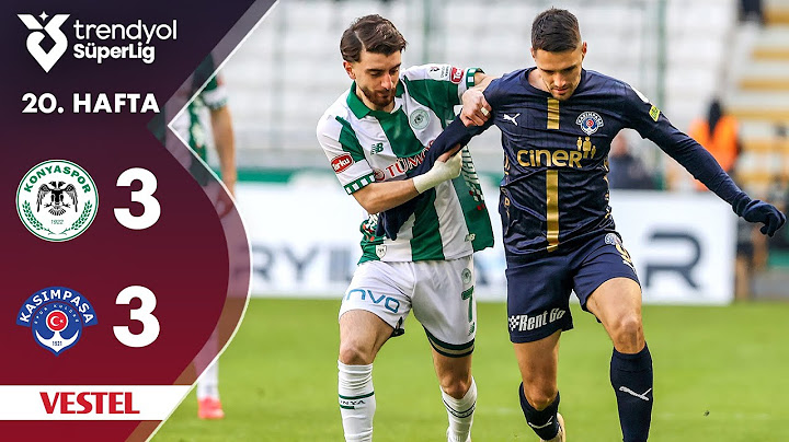 Vestel | Konyaspor (3-3) Kasımpaşa - Highlights/Özet | Trendyol Süper Lig - 2024/25