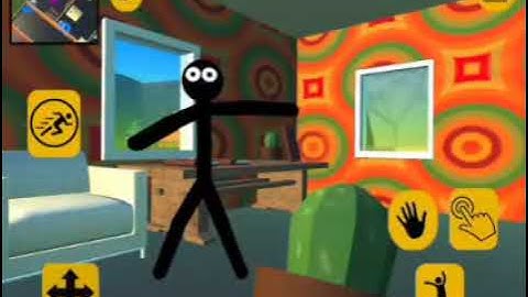 stickman escape farm neighbor gameplay video game level 1 iOS game