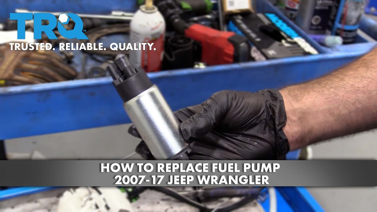 How to Replace Fuel Pump 2007-17 Jeep Wrangler - YouTube