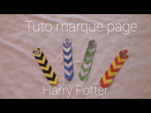 Comment faire des marques page Harry Potter ( tuto facile ) 