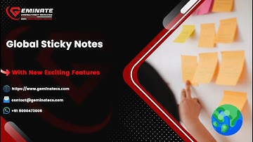 Smart Way to Make Global Sticky Notes Anytime Anywhere