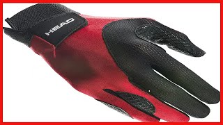 Head Leather Racquetball Glove - Web Extra Grip Breathable Glove for Right & Left Hand