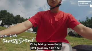 RM bike ride through the forest | BTS In the Soop S2 Ep 2 Resimi