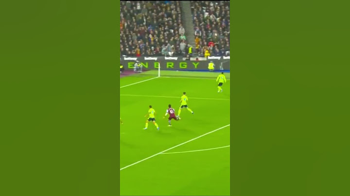 Bowen goal vs Arsenal